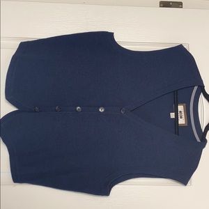 Men’s Wool Button-down Sweater Vest